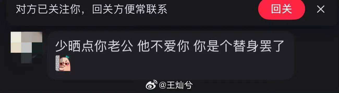 杜淳老婆王灿兮发文称自己不是宋慧乔的替身网友：又自己买热搜了